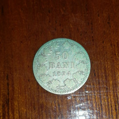 50 de bani 1894 argint