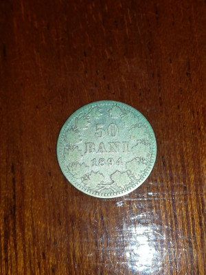 50 de bani 1894 argint foto