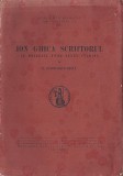 C8370N Ion Ghica scriitorul, cu prilejul unor texte inedite de N Georgescu-Tistu, 1933