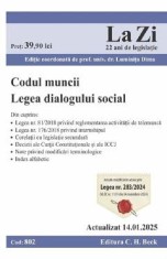 Codul muncii. Legea dialogului social Act.14 Ianuarie 2025 - Luminita Dima