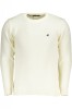 Pulover barbati cu guler rotund brodat si logo alb, 2XL, U.S. GRAND POLO EQUIPMENT &amp; APPAREL