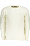 Cumpara ieftin Pulover barbati cu guler rotund brodat si logo alb, 2XL