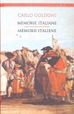 MEMORIE ITALIANE. MEMORII ITALIENE. EDITIE BILINGVA-CARLO GOLDONI-274993