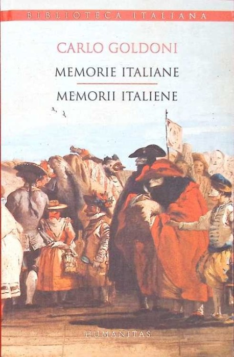 MEMORIE ITALIANE. MEMORII ITALIENE. EDITIE BILINGVA-CARLO GOLDONI-274993