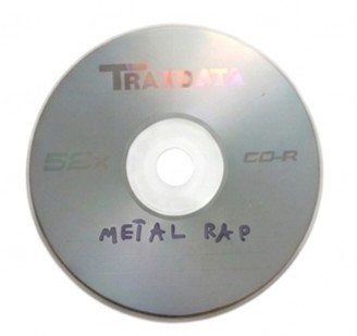 CD-R cu metal rap foto