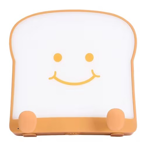 Lampa de veghe, ABS, alb, galben, incarcare USB