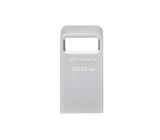 Cumpara ieftin USB Flash Drive Kingston 128GB Data Traveler Micro, USB 3.2 Gen1, Metalic