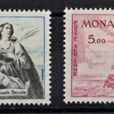 MONACO 1961 - Posta aeriana /serie completa MNH (Michel 6€)