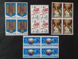 1992 - Diverse serii ( bloc de 4)