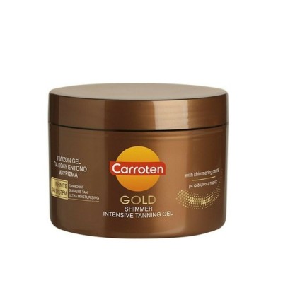 Gel de bronzare intensiv cu strălucire aurie CARROTEN 150 ml foto