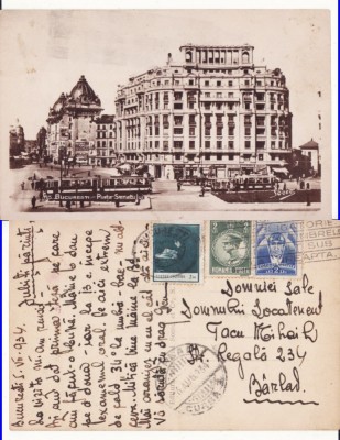 Bucuresti -Piata Senatului- tramvai foto