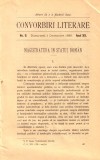 Eminescu - La Steaua, Convorbiri Literare 1886, Editie Princeps. Poezie Originala