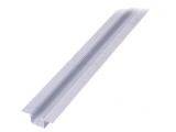 Profil Aluminiu pentru Module LED Alb, 1m, LINEA-IN20 Trimless