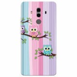 Husa silicon pentru Huawei Mate 10, Cute Owl