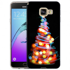 Husa Samsung Galaxy A5 2016 A510 Silicon Gel Tpu Model Christmas Tree Lights foto