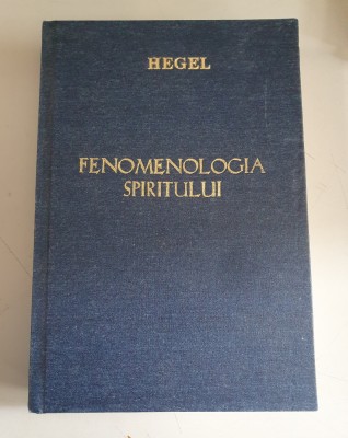 Fenomenologia spiritului - Hegel foto