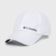 Columbia șapcă Silver Ridge III culoarea alb, cu imprimeu 1840071