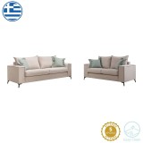 Cumpara ieftin Set 2 canapele cu 2 locuri Verona x2 Pako World Verde deschis 225x93x100 cm