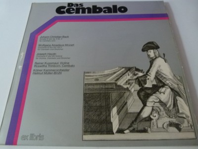 Bach,Haydn , Mozart - cembalo, vinil foto