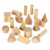 Forme geometrice din lemn (set 19)