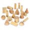 Forme geometrice din lemn (set 19)