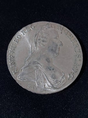 Austria 1780 - 1 taler - Maria Tereza, restrike №3 , argint foto