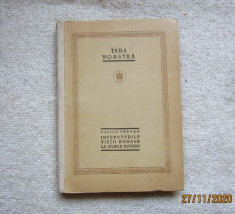 Vasile Parvan-Inceputurile vie?ii romane la gurile Dunarii-1923.Ed.Princeps. foto