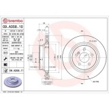 Set disc frana Mercedes Cls (C218) 01.11-12.17, Cls (C219) 10.04-02.11, Cls Shooting Brake (X218) 10.12-12.17, Clasa E (W211) 03.02-03.09, Clasa E (W