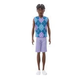 BARBIE PAPUSA BAIAT FASHIONISTAS CU PAR AFRO
