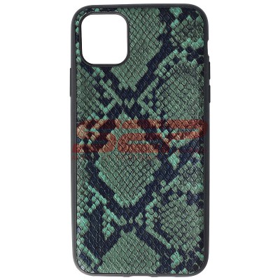 Toc TPU Leather Snake Apple iPhone 11 Pro Max Green foto
