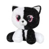 PLUS PISICA NEGRU CU ALB 25CM, PLUSURI STIP