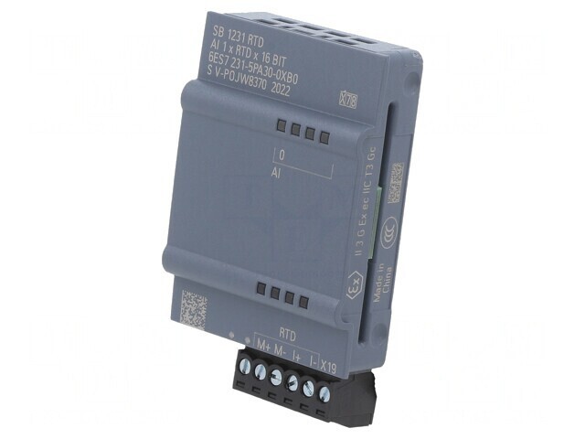 Modul de Extensie S7-1200 RTD IP20 38x62x21mm