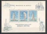 Monaco.1985 Regata transatlantica de yachting-Bl. SM.656
