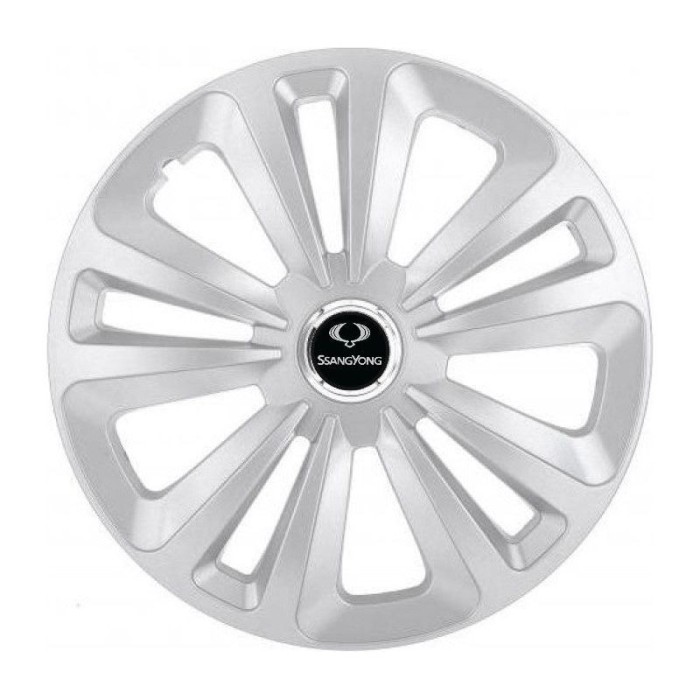 Set 4 Capace Roti Terra Gri R16, pentru SsangYoung
