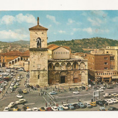 IT2-Carte Postala-ITALIA - Beneveto, Piazza Orsini-Duomo ,circulata 1976