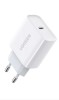 INCARCATOR retea Ugreen, &quot;CD137&quot; Quick Charge 20W, 1 x USB Type-C 5V/3A, alb &quot;60450&quot; (timbru verde 0.18 lei) - 6957303864508