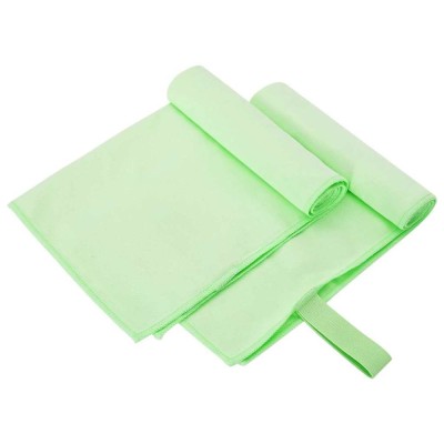 vidaXL Prosoape Sport 2 pcs Verde 50 x 30 cm Poliester și poliamidă 42011477 foto