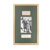 Nicolae Titulescu, fotografie de presă + carte de vizită cu &icirc;nsemnare olografă + bilet cu semnătură olografă