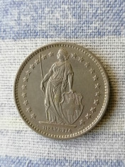 MONEDA 2 FRANCI 1970 . ELVETIA foto