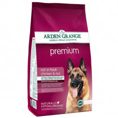 ARDEN GRANGE Premium rich in fresh chicken &amp; rice 12 kg