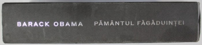 PAMANTUL FAGADUINTEI de BARACK OBAMA , 2020
