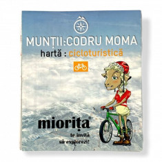 Muntii Codru Moma Harta Cicloturistica M 1 : 100.000