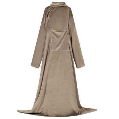 vidaXL Hanorac pătură Culoare Cămilă Flanelă 42017174 foto