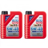 Cumpara ieftin Pachet 2 litri Ulei Motor Sintetic Liqui Moly completare 5W40