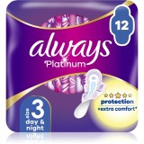 Always Platinum Night Size 3 absorbante pentru noapte 12 buc