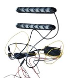DRL LED Auto, Semnalizare Secvențială Galbenă, Flexibil, Universal, Lumină Zi, Stil Modern, Vizibilitate Sporită