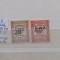 1917 France Timbre taxa YT=49-50 2val nestampilate sarniera YT=52 E