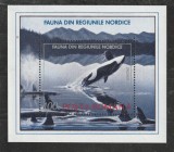 Romania 1992 - #1301 Fauna din Regiunile Nordice 1v S/S MNH, Nestampilat