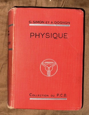Pr&amp;eacute;cis de physique 1937 1080p / G. Simon et A. Dognon foto