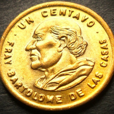 Moneda exotica 1 CENTAVO - GUATEMALA, anul 1992 * cod 4833 = UNC - LUCIU BATERE